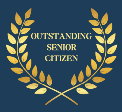 Outstanding Senior Citizen button