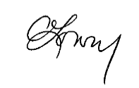 Mayor Lowry Signature