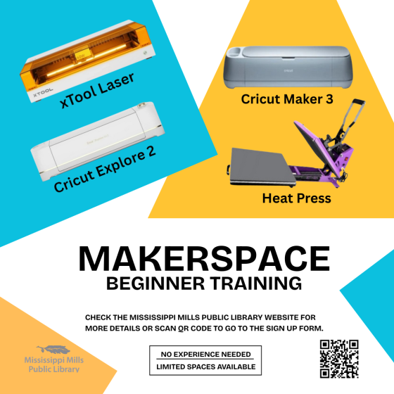 Graphic advertising Makerspace Beginner Training