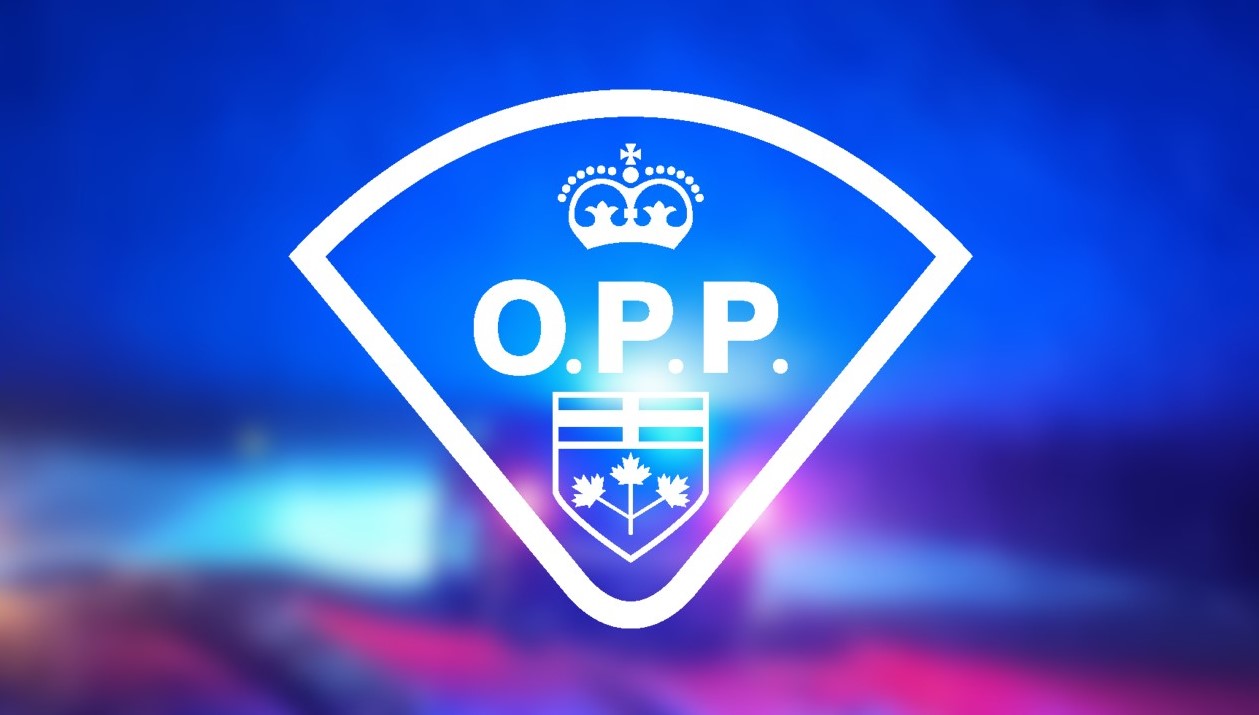 Graphic with photo of emergency lights and the text 'OPP'