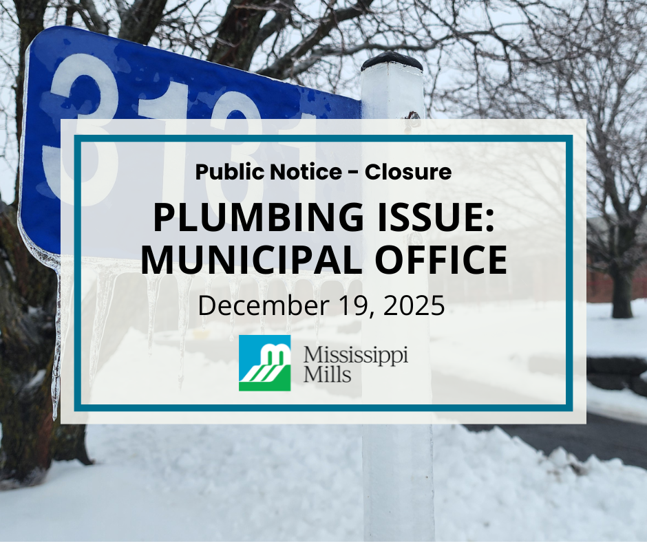 Municipal Office Closed - December 19, 2025