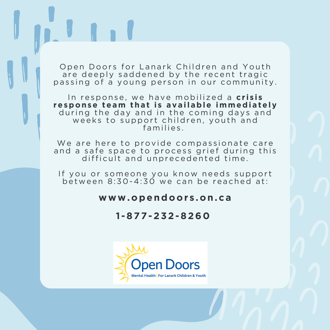 Open Doors statement graphic