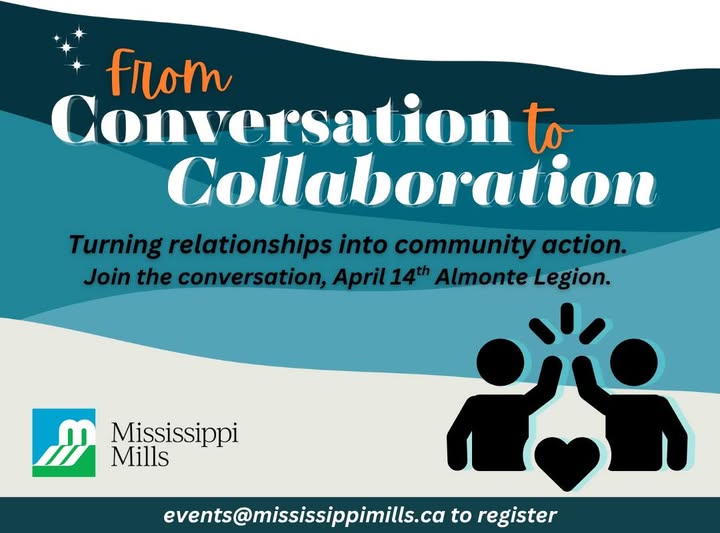 Graphic promoting Community Organization Luncheon on April 14, 2026