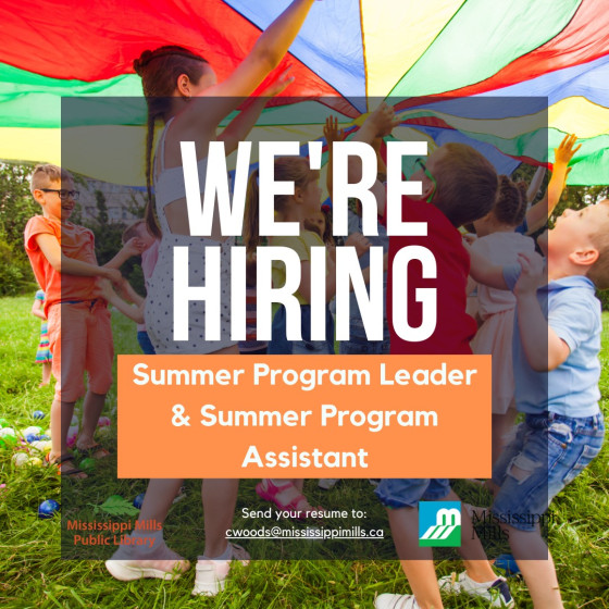 Graphic promoting summer job opportunities at MMPL